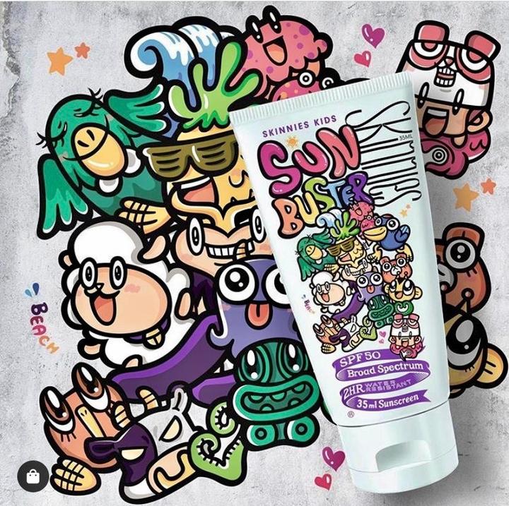 Produktbild Skinnies Sun Busters Kid SPF 50 (Sonnengel, SPF 50, 35 ml, 41 g)