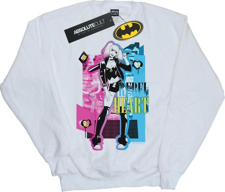 Immagine prodotto Harley Quinn Rebel Heart Felpa Ragazze (104)