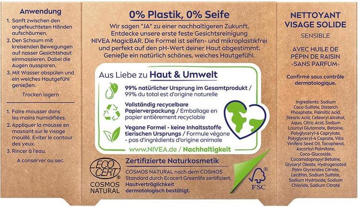 Immagine prodotto NIVEA Barretta magica sensibile (Petrolifera)