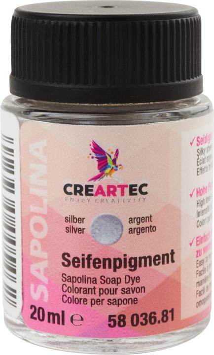 Produktbild Seifenpigment (Silber, 20 ml)