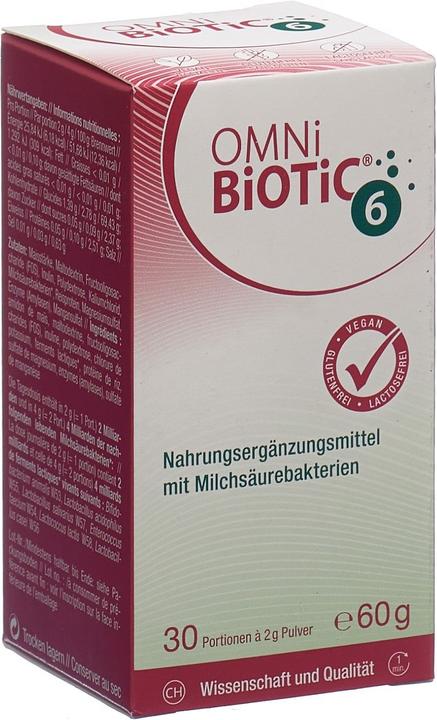 Produktbild Omni Biotic 6 Pulver (30 Stück, Pulver, 191 g)