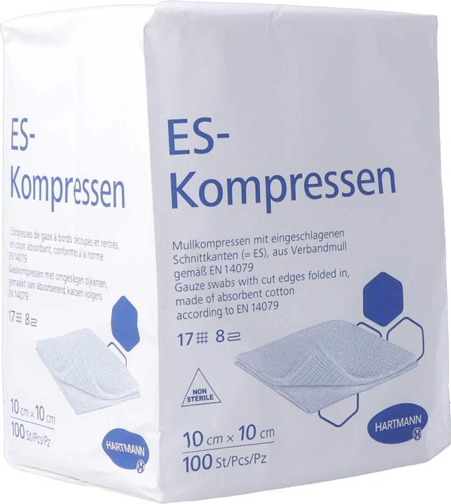 IVF Hartmann ES Kompressen 8fach 10x10cm
