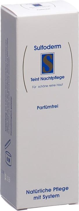 Immagine prodotto Sulfoderm S Complexion Night Cream (40 ml, Crema notte)