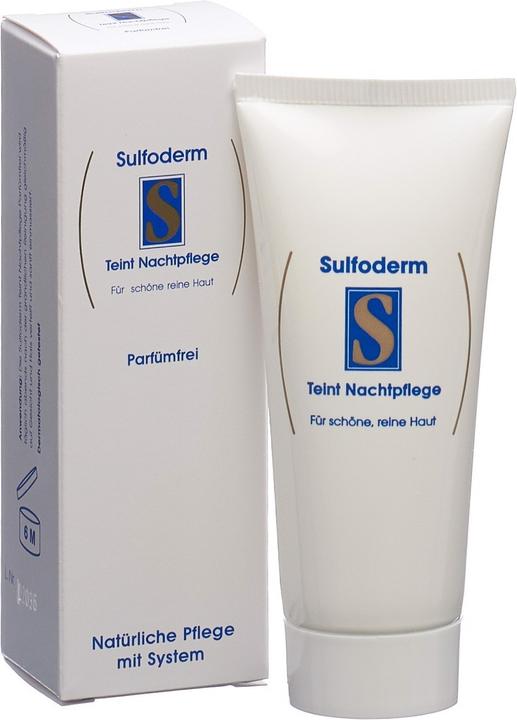 Immagine prodotto Sulfoderm S Complexion Night Cream (40 ml, Crema notte)