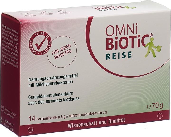 Produktbild Omni Biotic Reise Pulver (neu) (14 Stück, Pulver, 100 g)
