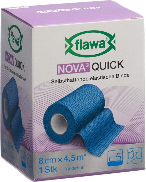 Flawa Quick kohäsive Reissbinde blau