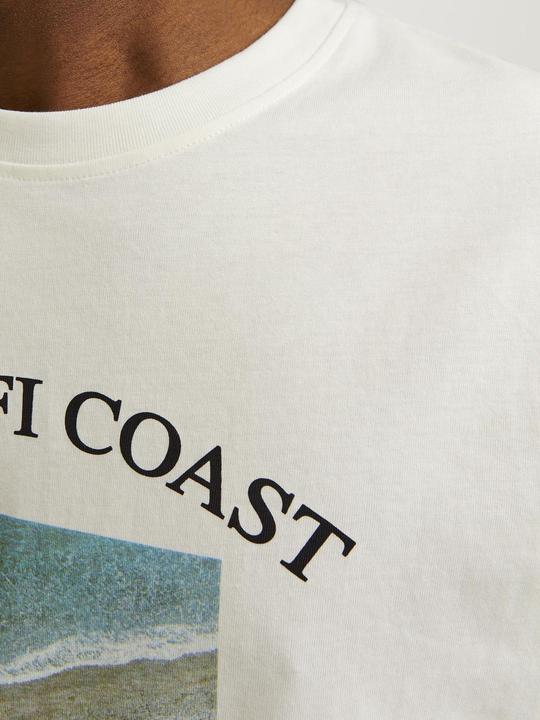 Actual product image Jack & Jones Printed round neck T-shirt T-shirt (S)
