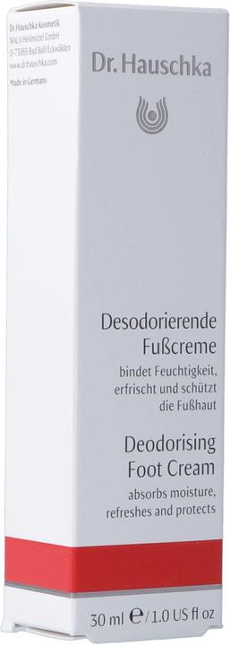 Actual product image Dr. Hauschka Deodorant Foot Cream Cream (Foot deodorant & powder, 30 ml)
