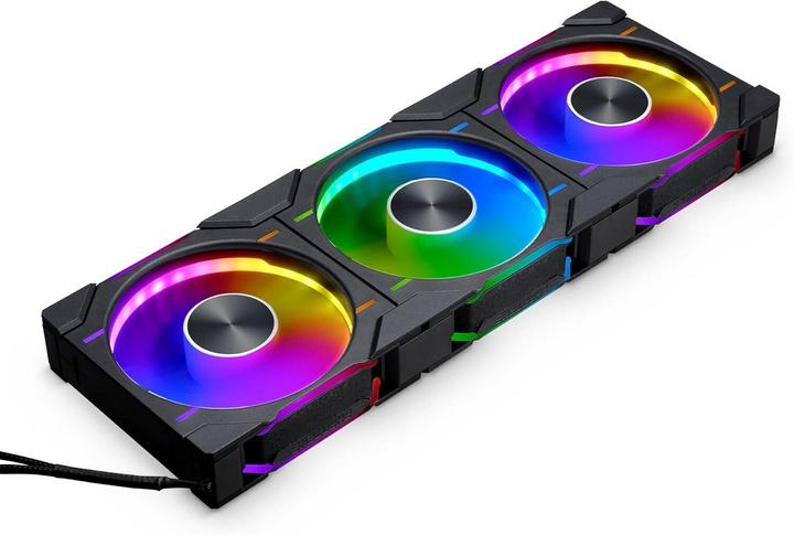 Image du produit Phanteks Ventilateur D-RGB D30 PWM Regular Airflow, 3-pack - 120mm, noir (120 mm, 3 x)