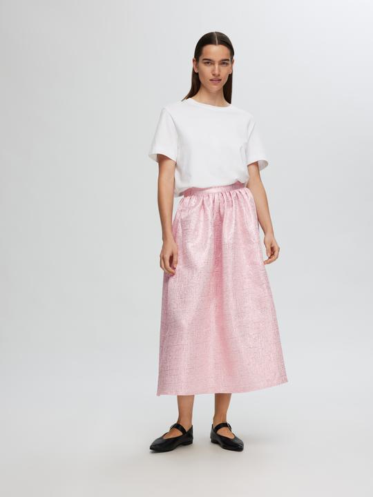 Immagine prodotto Selected Femme Maxi gonna in jacquard metallizzato (42)