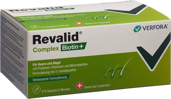 Produktbild Revalid Complex Biotin+ (270 Stück, Kapseln, 213 g)
