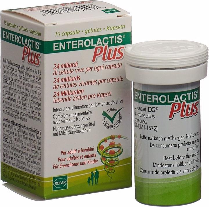 Immagine prodotto Enterolactis Più tappi (15 Pezzo/i, 500 g)