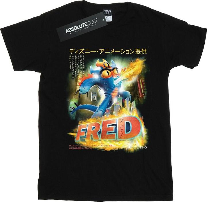 Produktbild Disney Big Hero 6 Fred Anime Poster TShirt (M)