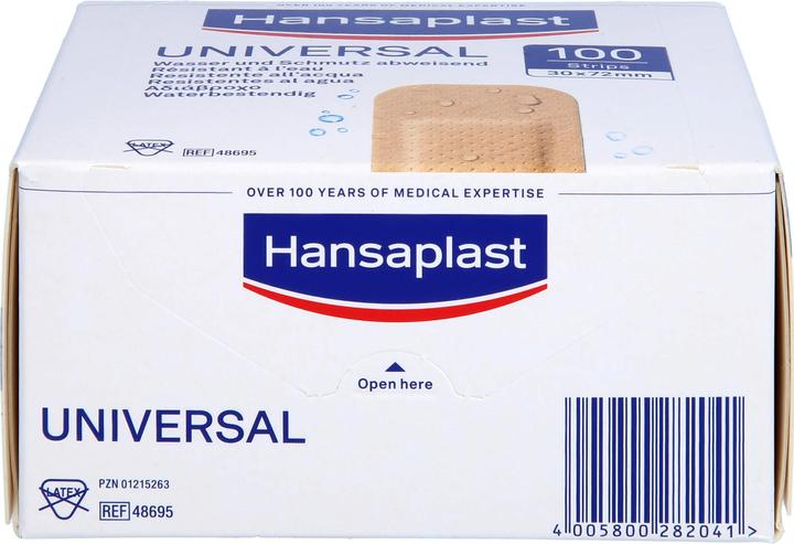 Produktbild BSN Universal Waterresistant Strips 3.00 cm x 7.20 cm / 100 Stk. (100 x)