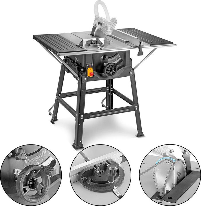 Immagine prodotto Stahlwerk Sega circolare da banco TKS-1800 ST con 1.800 watt e 5.000 giri/min.