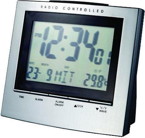 Technoline WT 280 Funkwecker mit Datumsanzeige, Innentemperaturanzeige