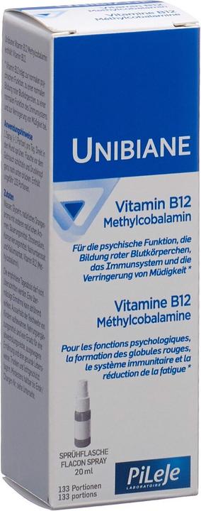 Actual product image PiLeJe Vitamin B12 Spray (1 Piece, Spray, 71 g)