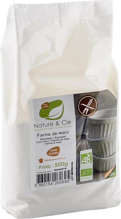 Actual product image Nature et Cie Pack organic corn flour gluten free 500 g (500 g)