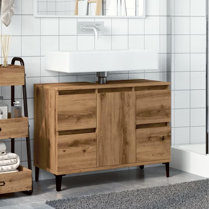 Actual product image VidaXL Badschrank (80 x 33 x 60 cm)