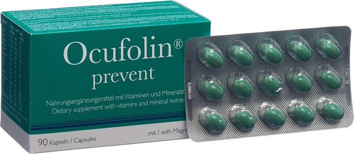 Image du produit Ocufolin prevent caps (90 pièce(s), Capsules, 114 g)