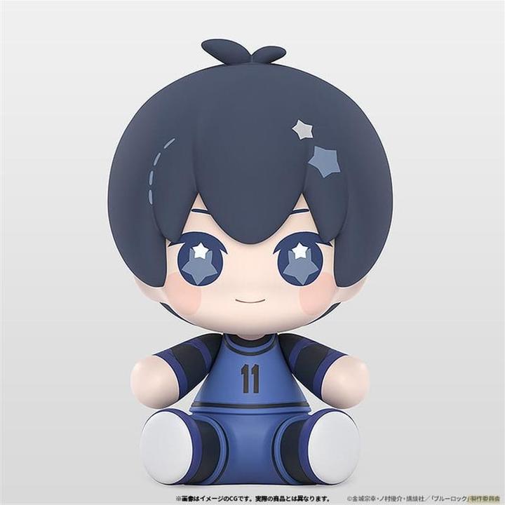 Actual product image Good Smile Company Blue Lock Huggy Good Smile Chibi Figure Isagi Yoichi 6 cm