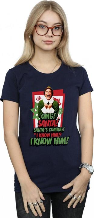 Image du produit Elf - T-shirt OMG SANTA - Femme (S)