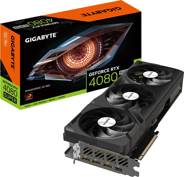Produktbild Gigabyte GeForce RTX 4080 SUPER WINDFORCE V2 (16 GB)