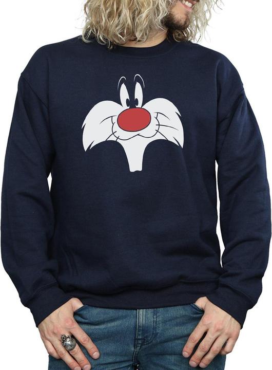 Immagine prodotto Looney Tunes Sylvester Big Face Felpa Uomo (XXL)