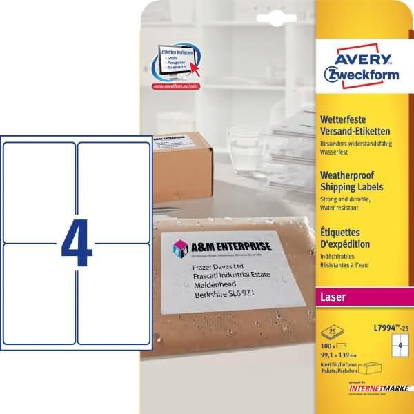 Produktbild Avery Zweckform L7994