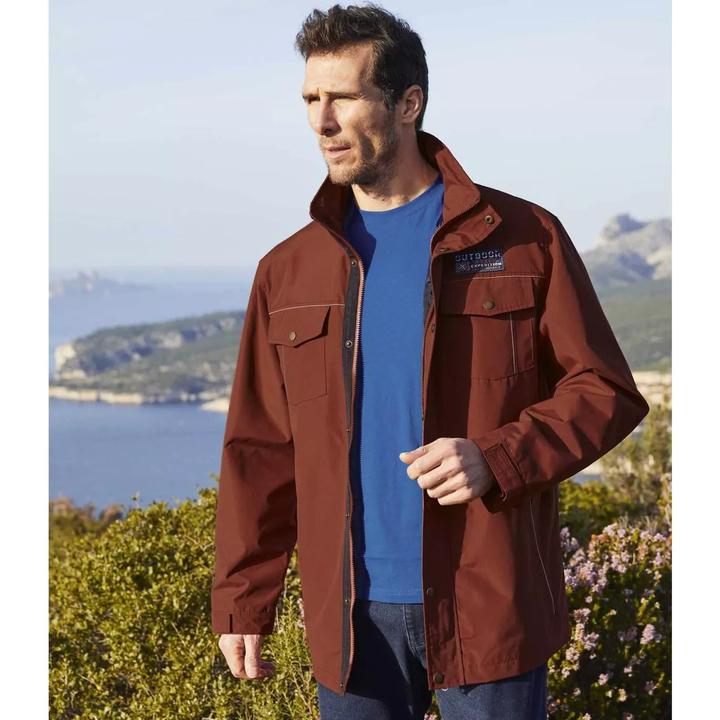Actual product image Atlas For Men Windbreaker with lots of pockets (L)
