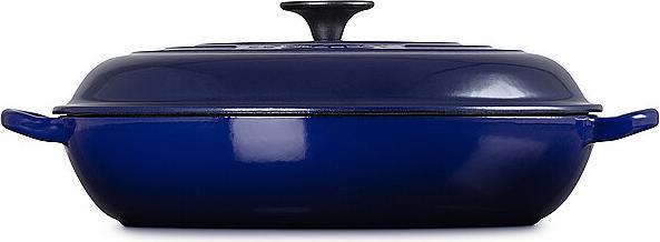 Actual product image Le Creuset Gourmet professional pot TRADITION made of cast iron Ocean (30 cm, Pot, Cast iron)