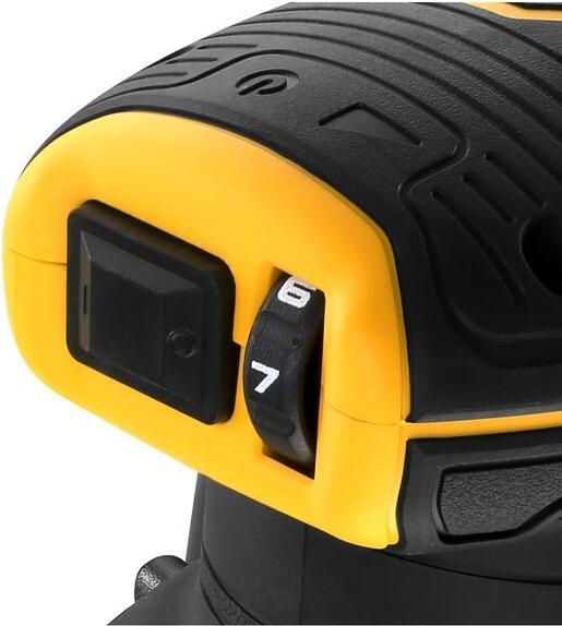 Actual product image DeWalt DCW210P2-QW Portable Grinder Plate Grinder 12000 OPM (Chain grinder)