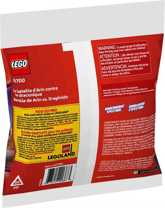 Actual product image LEGO 30700 Arins Duell mit dem Drachenmenschen (30700, LEGO Ninjago)