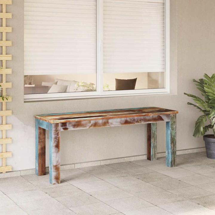 Produktbild VidaXL Bank Altholz 110x35x45 cm,Farbe: Mehrfarbig,Material (35 cm)