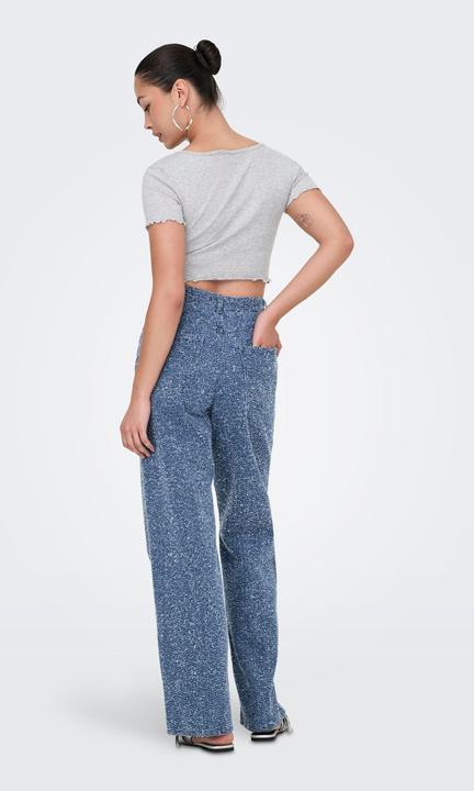 Produktbild Only ONLAMAYA Hohe Taille Weiter Beinschnitt Jeans Jeans mit weitem Bein (W29/L30)
