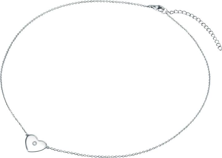 Produktbild Lulu & Jane Herz Sterling Silber Diamant silber - 33584 (Sterling Silber)