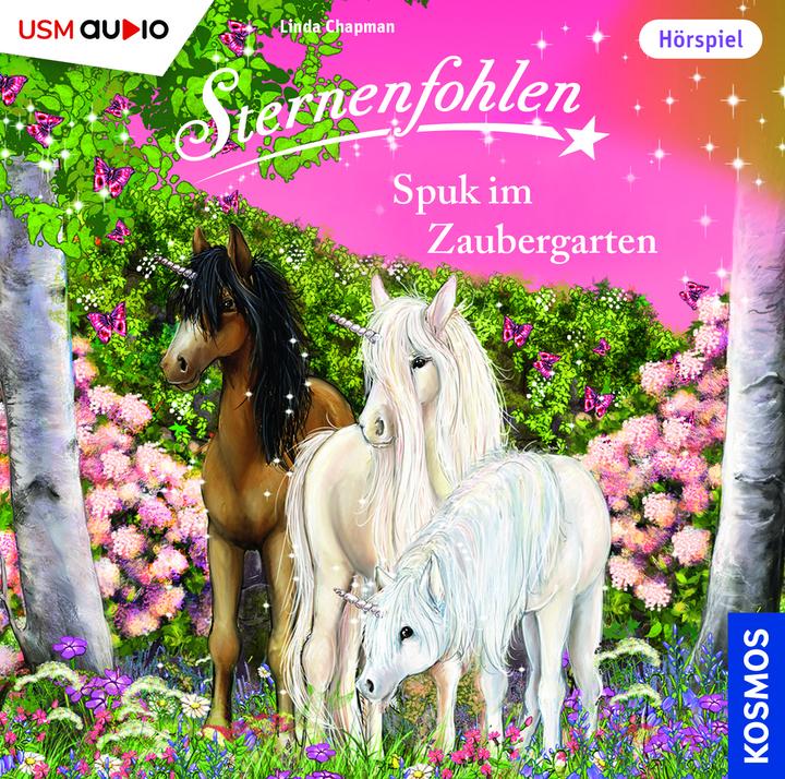 Star foals (episode 36): Spook in the magic garden (Linda Chapman, Johannes Steck, Manuel Scheuernstuhl, Shandra Schadt, United Soft Media Verlag GmbH, Fabian Wittkowksi, Lesley Lill, Sabine Menne, German)