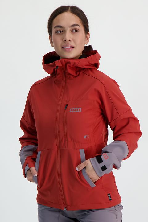 Produktbild ION Bike Jacket Shelter 2L Softshell women - spicy-red (L)