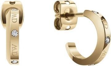 Produktbild Daniel Wellington NadÄasovÃ© pozlacenÃ© kruhy s krystaly Classic Lumine DW00400350