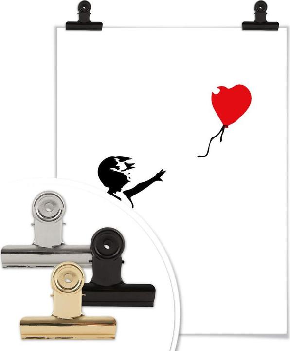 Immagine prodotto Trenddeko Poster Banksy (7,5 x 7,5 x 97,5 cm)