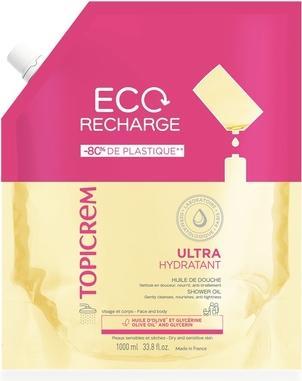 Actual product image Topicrem Recharge Ultra Hydrating Shower Oil With Olive Oil And Glycerin - 1000 Ml (1000 ml)