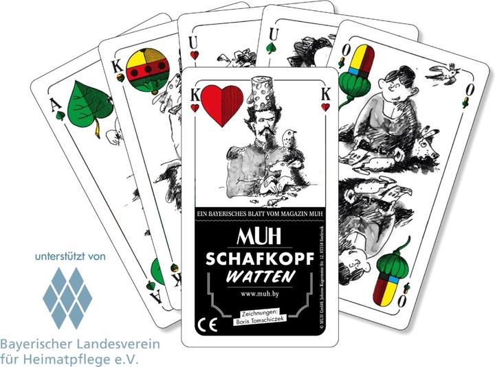 Produktbild MUH Magazin:MUH Schafkopfkarten (Deutsch)