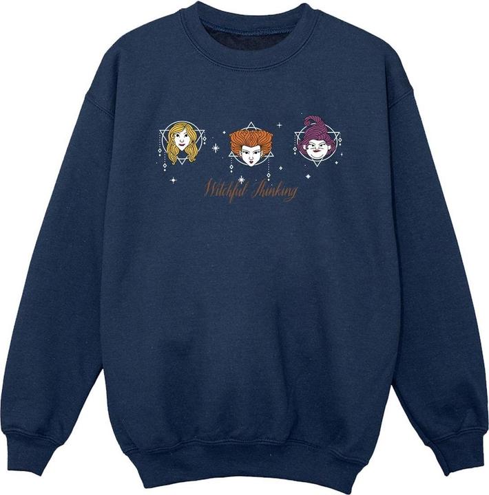 Actual product image Disney Boys Hocus Pocus Witchful Thinking Sweatshirt (116)