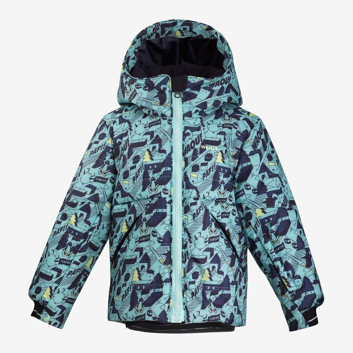 Wedze Skijacke Kinder warm einfacher Reissverschluss - 100 Druck (100 C)