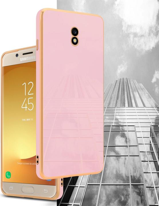 Actual product image Cadorabo Case for Samsung Galaxy J7 2017 in TPU with camera protection LM130 Style (Samsung Galaxy J7 2017)