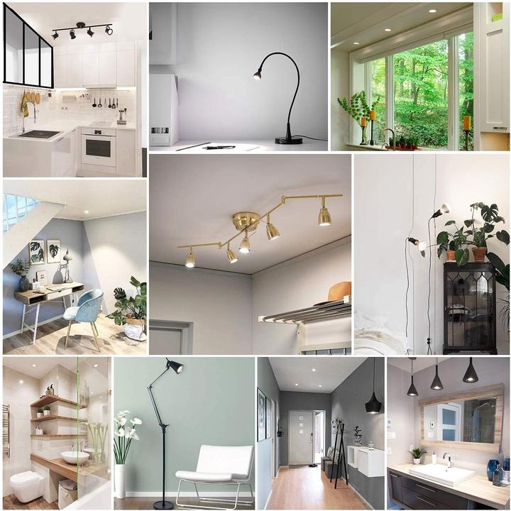 Produktbild Blaupunkt LED GU10 Glühbirne - Strahler - Reflektor - 5W - Warmweiss 2700K - Led Lampen - 4-er Pack (GU10, 5 W, 475 lm, 4 x, F)