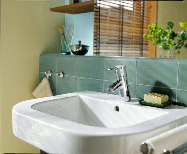 Produktbild hansgrohe Waschtischmischer Talis S 32020000 chrom inkl. Ablaufgarnitur