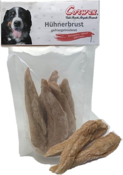 Actual product image Corwex Chicken breast snack (Adult, 50 g)
