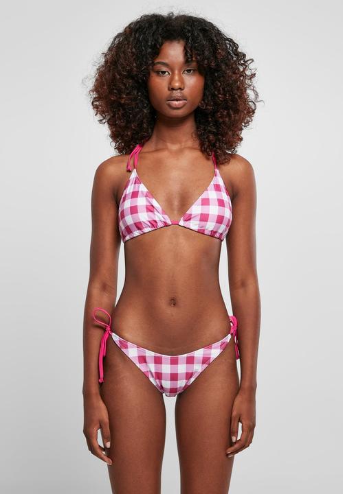 Actual product image Urban Classics Ladies Check Bikini - 4696 (L)
