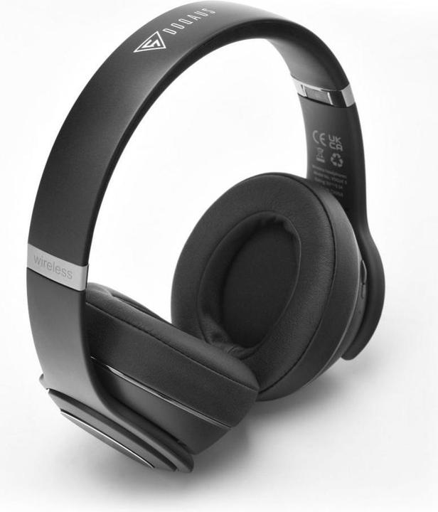 Doqaus Casque filaire sans fil bluetooth VOGUE 9 2in1 noir (18 h, Sans fil)